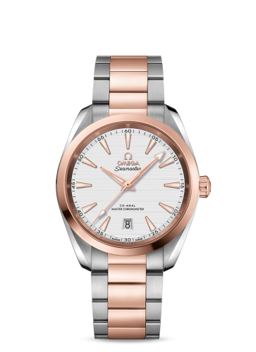 Omega Seamaster Aqua Terra 150M Master Chronometer 38 Stainless Steel / Sedna Gold / Silver / Bracelet